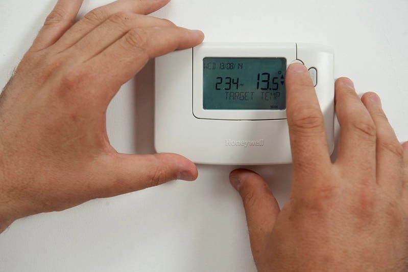 Termostato de calefacción moderna